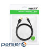 Кабель USB 2.0 AM - miniUSB (5P), 3 м, Black, Ugreen US132, 2A (10386) (10386_US132)