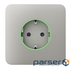 Розумна розетка Ajax SoloCover oyster (000038785)