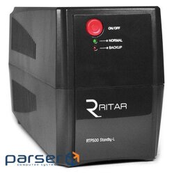 Джерело безперебійного живлення Ritar Ritar RTP500 (300W) Standby-L (RTP500L)