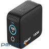 Зарядний пристрій VERBATIM Mini GaN 100W 2xUSB-C, 1xUSB-A, PD3.0, QC3.0 Black (30239)