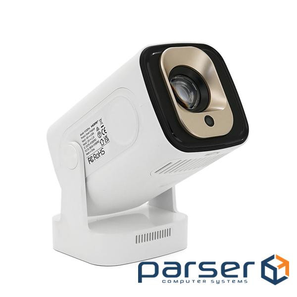 Проектор Magcubic HY260 Pro, White, LED, WiFi 6 / Bluetooth 5.4, 1920x1080, 330 Лм, 2000: (HY260PRO)