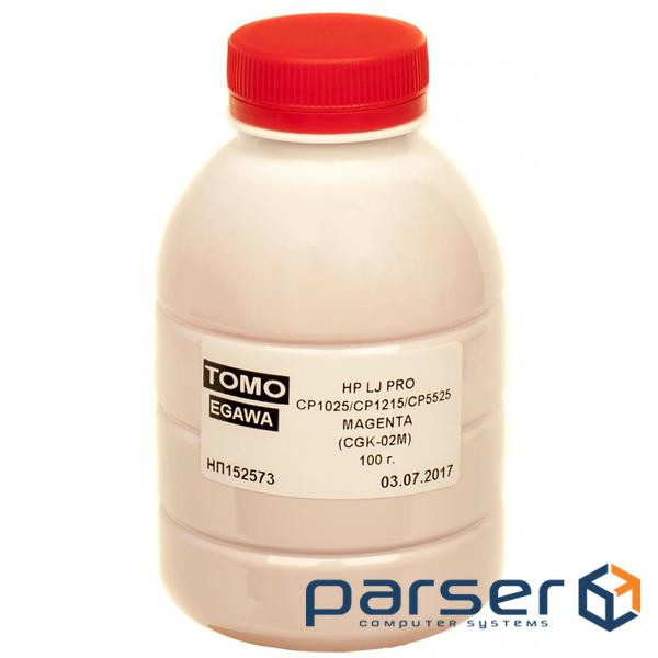 Тонер HP LJ PRO CP1025/CP1215/CP5525 100g MAGENTA Chemical Tomoegawa (CGK-02M-100)