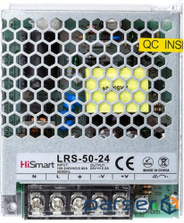 Блок живлення HiSmart 24V, 2.2A, 50W (LRS-50-24)