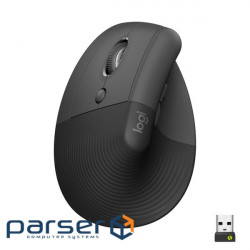 Vertical mouse LOGITECH Lift Left Vertical Ergonomic Mouse Graphite (L910-006474)