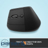 Вертикальна міша LOGITECH Lift Left Vertical Ergonomic Mouse Graphite (L910-006474)