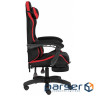 Крісло ігрове GT Racer X-2339 Black/Red (X-2339 Fabric Black/Red)