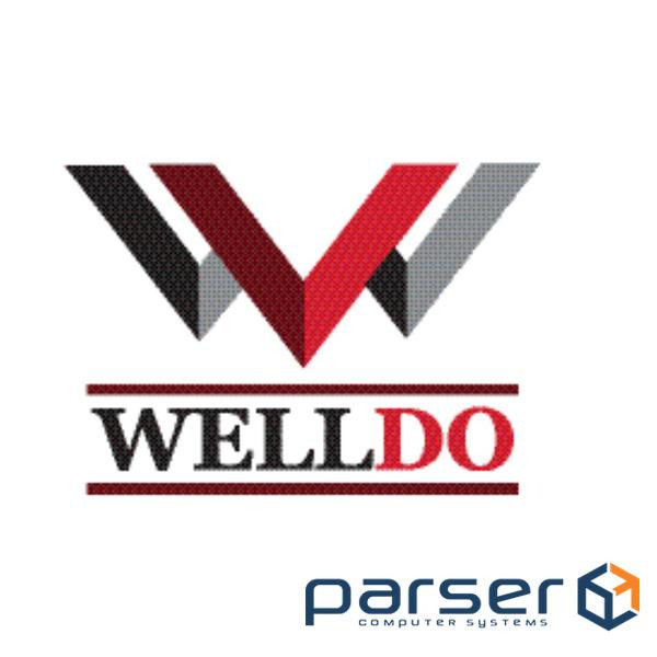 Вал гумовий HP CLJ Pro M552/553/577, 100K Select Welldo (LPR-M552-WDS)
