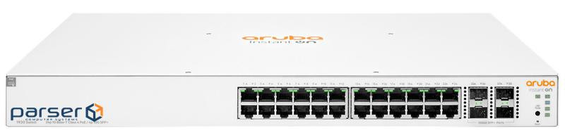 Комутатори Aruba Instant On 1930 24G 4SFP+ 370W Swi tch HPE JL684B