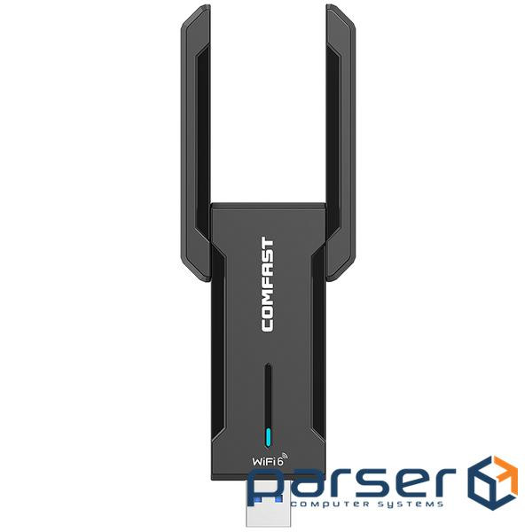 WiFi-USB адаптер COMFAST WiFi, 5374Мбіт/с, 2,4 ГГц, 5 ГГц, 6 ГГц (CF-972AX)
