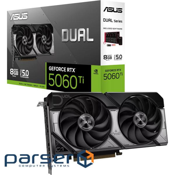 Відеокарта ASUS Dual GeForce RTX 5060 Ti 8GB GDDR7 (DUAL-RTX5060TI-8G)