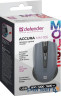 Миша Defender Accura MM-935, беспроводная, 4кн., до 1600dpi, серый (MM-935 Gray)