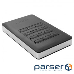 Portable hard drive VERBATIM Store 'n' Go Secure 2TB USB3.1 (53403)