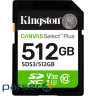 512GB SDXC Canvas Select Plus Gen3 150MB/s C10 UHS-I U3 V30 (SDS3/512GB)