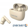 Навушники Canyon TWS-10 OnGo ANC ENC Beige (CNS-TWS10BG)