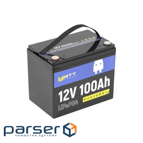 Батарея LiFePo4 WattCycle 12,8V 100Ah, 1,28kWh (WT12V100AH100)
