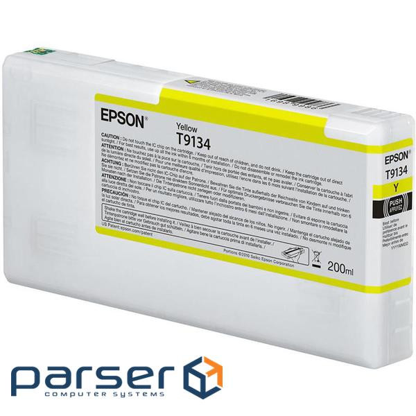 Картридж Epson SureColor SC-P5000 Yellow 200мл (C13T913400)