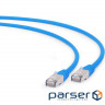 Патч-корд CABLEXPERT S/FTP Cat.6A 5м Blue (PP6A-LSZHCU-B-5M)