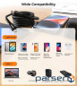 Кабель USB3.1 Type-C M-Lightning M, 1.0 м, PD 27W чорний Choetech (XCL-1030-BK)