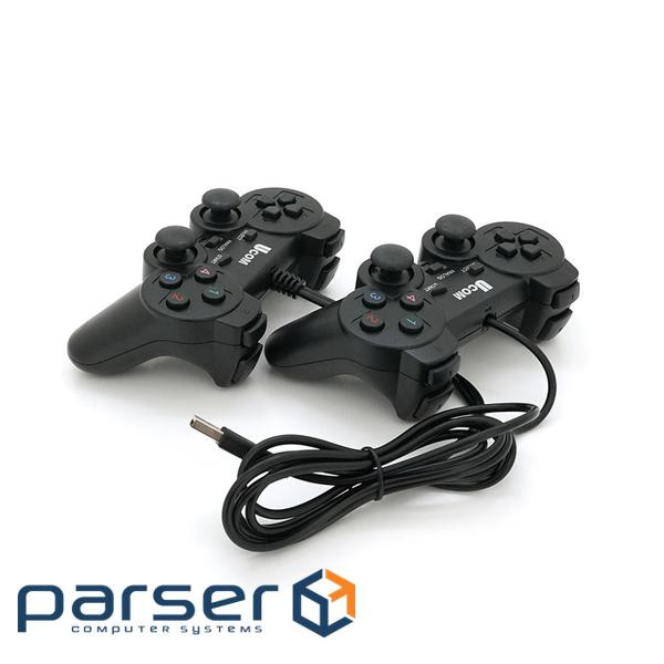 Геймпад Brazzers BR-Ucom провідний (2шт) для ПК, USB 2.0, Black, Blister (BR-Ucom2) , USB 2.0, Black, Blister (BR-Ucom2)