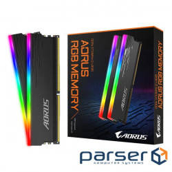 Memory module AORUS RGB DDR4 3733MHz 16GB Kit 2x8GB (GP-ARS16G37)