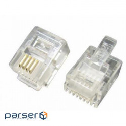 Конектор RJ12 6P4C 100 шт Ritar (2775)
