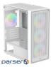 Корпус для комп"ютера MATX W/O PSU GAMMA C50 WH ARGB (GAMMA-C50-WHG400XX-GL) OCYPUS