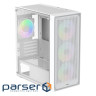 Корпус для комп"ютера MATX W/O PSU GAMMA C50 WH ARGB (GAMMA-C50-WHG400XX-GL) OCYPUS