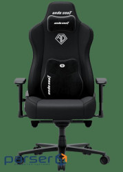 Крісло ігрове AndaSeat Novis Plus Fabric XL Black (AD23YC-XL-01-B-F-B04)