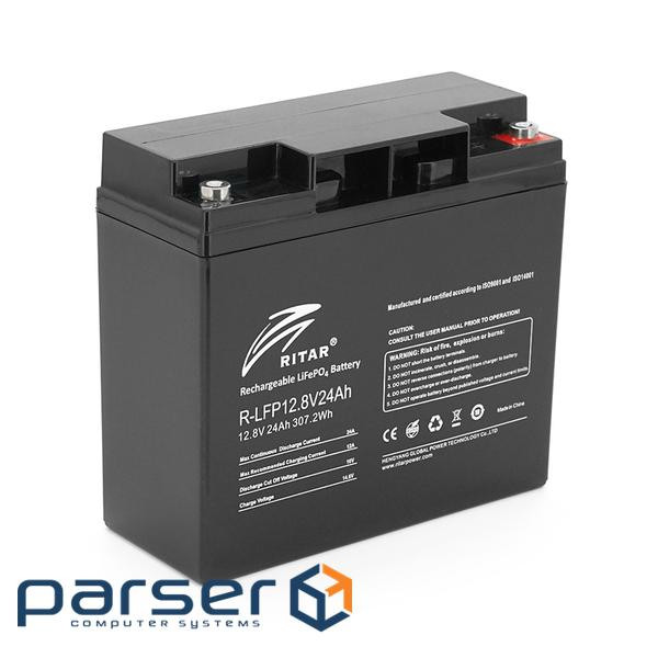 Акумуляторна батарея Ritar LiFePO4 12,8V 24Ah (R-LFP 12.8V 24Ah)