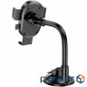 Автоутримувач для смартфона HOCO H20 Mighty One-Button Windshield Car Holder Black (6942007601597)