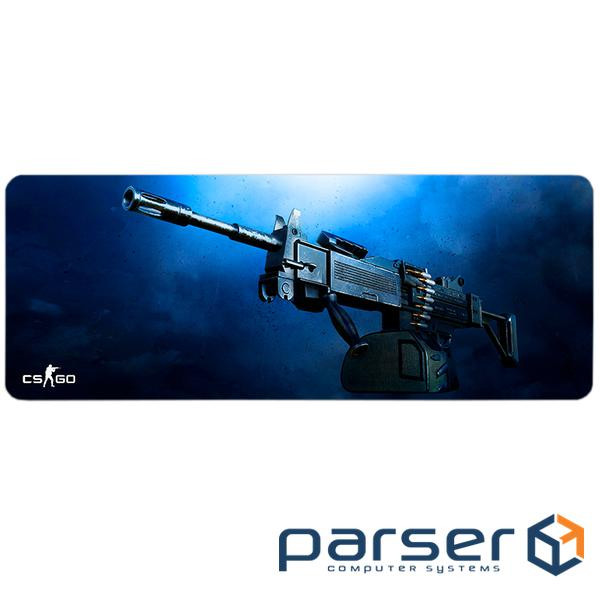 Коврик 300*700 тканинний CS 23 з боковою прошивкою, толщина 2 мм, Пакет (CSGO23)