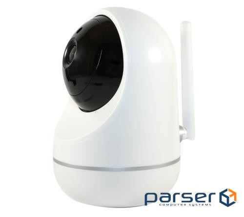 IP-камера INQMEGA PG207 White, PTZ, Wi-Fi 802.11b / g / n, 2.0Mpx, 1080P, ІК підсвічування до 10м,