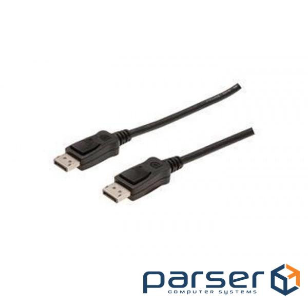 Multimedia cable Display Port to Display Port 1.0m Assmann (AK-340103-010-S)