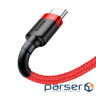 Кабель BASEUS Cafule Cable USB для Type-C 0.5м Red (CATKLF-A09)