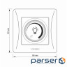 Dimmer Videx BINERA LED 200W silver (VF-BNDML200-SS)