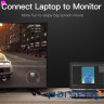 Перехідник HDMI M to VGA F + Micro USB F + 3.5mm F 0.15m black Vention (42161)