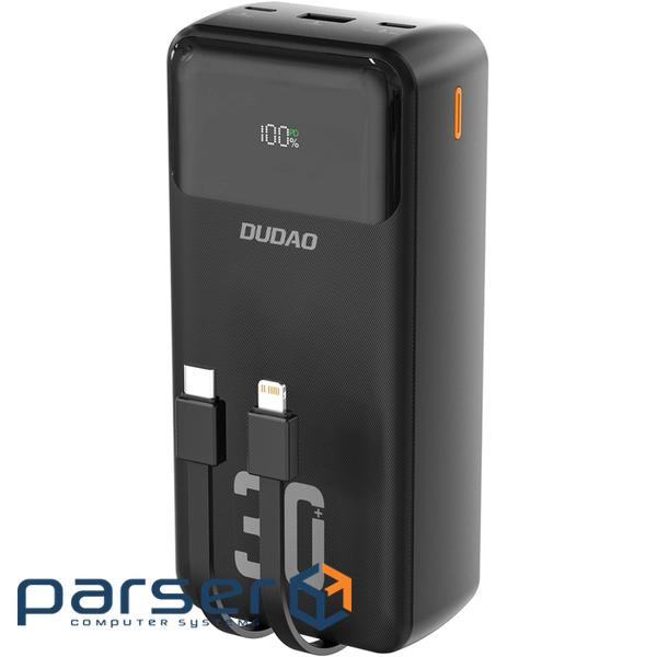 УМБ Dudao 30000mAh K15 MAX 22,5W PD,QC, USB-A, Lightning, USB-C In/Out, with USB-C/L (6977196682478)