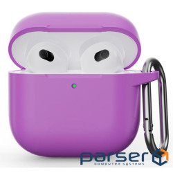 Чохол для навушників Armorstandart Hang Case для Apple AirPods 4 Purple (ARM81292)