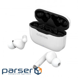 Bluetooth-гарнітура Canyon CNE-CBTHS3W White