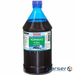 Чорнило WWM HP № 22/134/136 1000г Cyan (H34/C-4)