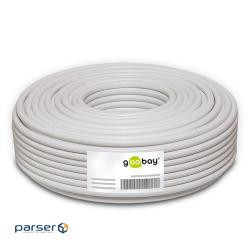 Кабель Goobay аудіо в бухті FreeEnd аудіо (0.75 кв.мм ), 50m 2x0.75mm D=2.5x5.2mm (75.06.7718-1)