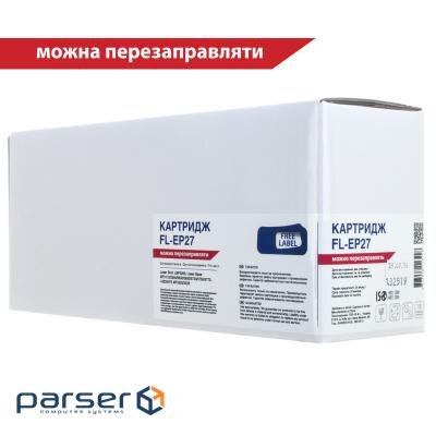 Картридж FREE Label CANON EP-27 (LBP3200,MF3110/3240) (FL-EP27)
