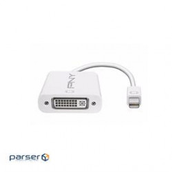 PNY Accessory MDP-DVI-THREE-PCK Mini DisplayPort to DVI Adapter 3Pack Retail