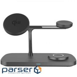 Бездротове ЗУ Proove Magnetic Field Pro 3 in 1 Qi2 black (WSMP15002001)