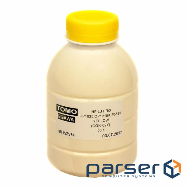 Toner HP LJ PRO CP1025/CP1215/CP5525 50g YELLOW Chemical Tomoegawa (CGK-02Y-050)