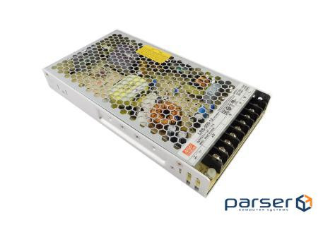 Power Supply Partizan AC220B-DC12В/ 1А (1333) GAMEMAX 450W (GM-450) Стандарт БП - ATX 12V v2.3, Мощность - 450Вт, Модуль PFC - активный, Подключение материнской платы - 20+4 pin, Подключение видеокарты - 1x6 pin, Количество разъемов SATA - 2, Количество разъемов Peripheral - 2, Тип охлаждения - вентилятор, Диаметр вентиляторов - 1x120 мм MeanWell Mean Well LRS-200-12