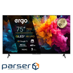 Телевізор ERGO 75JUQ7500 рідкокристалічний