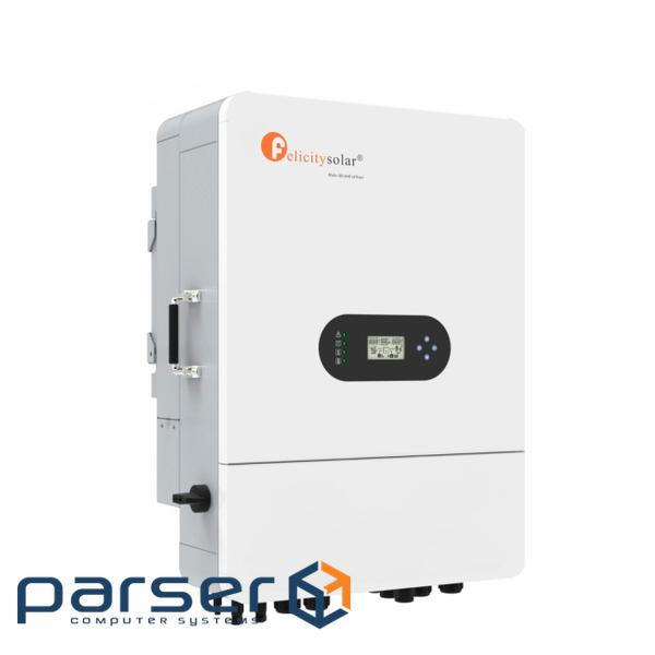 Гібридний інвертор Felicity T-REX-10KLP3G01 10kW,48V MPPT(160-850) 200A HY(Parallel) Felicity T-REX-10KLP3G01 10kW,48V MPPT(160-850) 200A HY(Parallel)