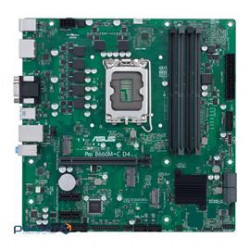 ASUS Motherboard PRO B660M-C D4-CSM-SI B660 Socket LGA 1700 Max.128GB DDR4 microATX Bulk Pack