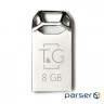 Флеш-накопичувач USB 8GB T&G 110 Metal Series Silver (TG110-8G)